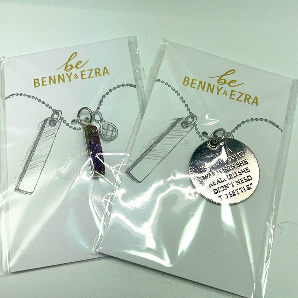 Benny & Ezra Bundle of 2 Pendants